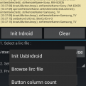 Irdroid USB Transceiver App with Log