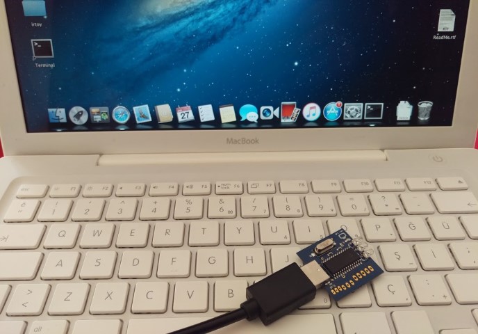 USB IR Tranceiver compatible with Mac OS X
